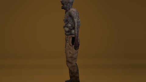 Victor | FiveM Male Ped | Zombie Character | Multiple Outfits | Optimized & Fivem Ready [Add-On], image 8
