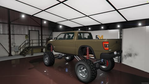 FIVEM Bisxl2 | Lifted Monster Truck [Unbadged] Add-On | High Suspension | Custom Wheels | Interior & Exterior | Add-On | Optimized | Fivem Ready | High Quality, image 7