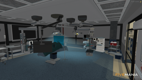 FIVEM Oceanmedical | Modern Medical Center MLO | Interior & Exterior | Parking Garage | Rooftop Patio | Lab & Offices | Add-On | Optimized | Fivem Ready | High Quality — image 25