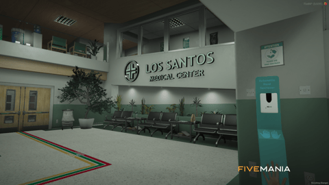 FIVEM Medical Center V3 | Comprehensive Hospital MLO | Interior & Exterior | Waiting Rooms | Patient Rooms | CT Scan | Add-On | Optimized | Fivem Ready | High Quality — image 6