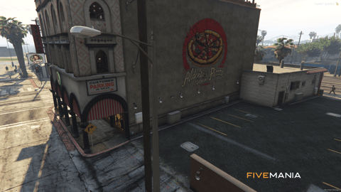 FIVEM Al Dentes Restaurant | Authentic Italian Dining MLO | Interior & Exterior | Rooftop Terrace | Full Kitchen | Bar Area | Add-On | Optimized | Fivem Ready | High Quality — image 3