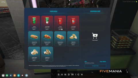FIVEM Multi Restaurants Mlo +script | Comprehensive Business MLO & Script Pack | Interior & Exterior | Management UI | Ingredient System | Job System | Add-On | Optimized | Fivem Ready | High Quality, image 44