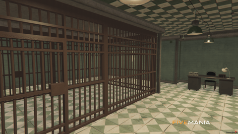FIVEM Sandy Sheriff | Detailed Law Enforcement MLO | Interior & Exterior | Jail Cells | Office Spaces | Garage | Add-On | Optimized | Fivem Ready | High Quality — image 18