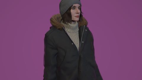 Fourtee | Female Ped | Multiple Outfits | Optimized & Fivem Ready [Add-On] — image 3