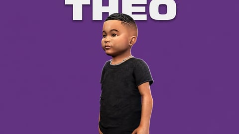 Theo | Male Ped | Multiple Outfits | Optimized & Fivem Ready [Add-On] cover