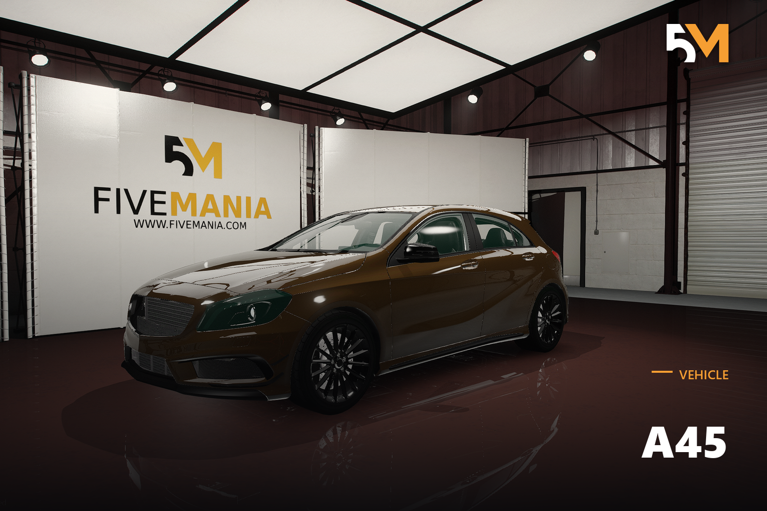FIVEM A45 | Realistic Sports Hatchback [Unbadged] Add-On | Custom Tuning | Optimized | Fivem Ready | High Quality