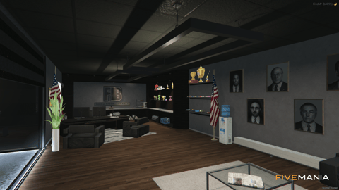 FIVEM Fib Bureau | Federal Investigation Bureau MLO | Interior & Exterior | Rooftop Access | Add-On | Optimized | Fivem Ready | High Quality — image 19