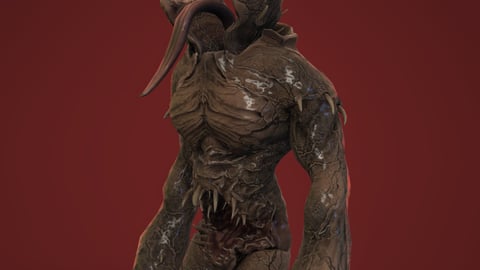 Necromutant | FiveM Male Ped | Mutant Monster Character | Multiple Outfits | Optimized & Fivem Ready [Add-On] cover