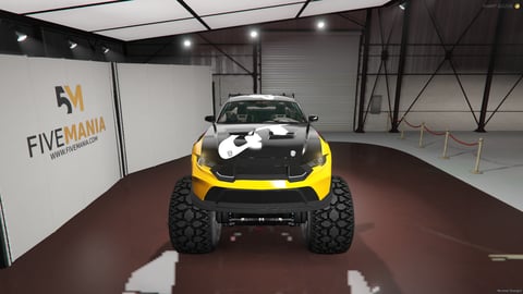 FIVEM Domgt5 | Monster Truck [Unbadged] Add-On | Custom Livery | High Suspension | Off-Road Tires | Optimized | Fivem Ready | High Quality, image 4