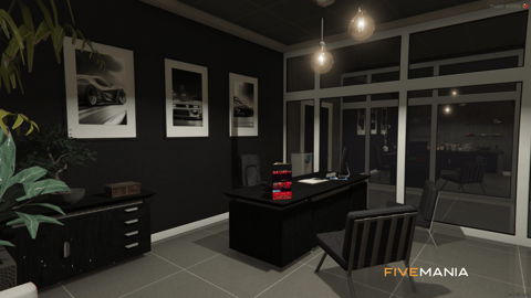 FIVEM Luxury Autos Dealership | Luxury Vehicle Dealership MLO | Interior & Exterior | Reception Area | Office Space | Garage | Add-On | Optimized | Fivem Ready | High Quality — image 11