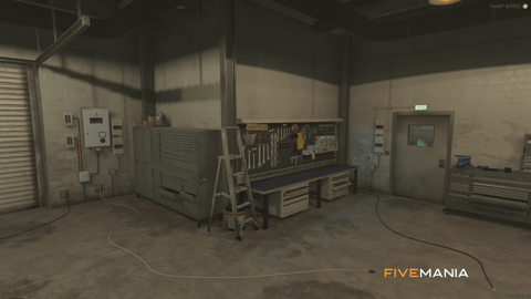 FIVEM Mosley Car Dealership | Full-Service Auto Dealership MLO | Interior & Exterior | Reception & Garage | Office Space | Add-On | Optimized | Fivem Ready | High Quality — image 13