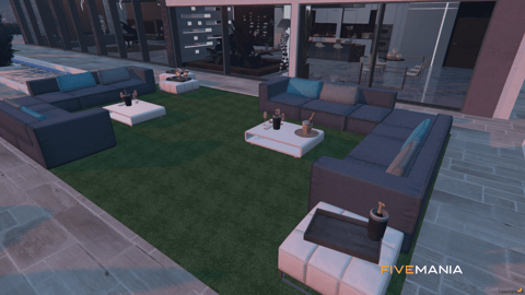 FIVEM Paradise Mansion | Luxury Modern Estate MLO | Interior & Exterior | Pool & Terrace | Add-On | Optimized | Fivem Ready | High Quality — image 8