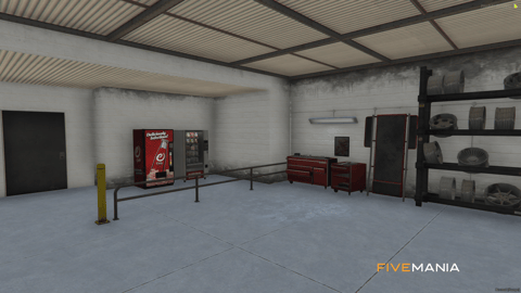 FIVEM Atomic Repairs | Lore-Friendly Mechanic Shop MLO | Interior & Exterior | Detailed Garage | Office Space | Add-On | Optimized | Fivem Ready | High Quality — image 6