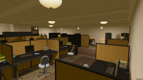 FIVEM Sandy City Hall | Grand Public Building MLO | Interior & Exterior | Public Services | Offices & Mailboxes | Add-On | Optimized | Fivem Ready | High Quality — image 7