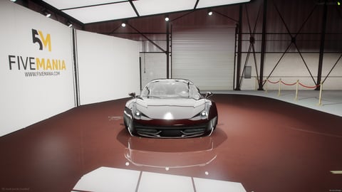 FIVEM Lwalk458 | Realistic Sports Car [Unbadged] Add-On | Custom Wheels | Detailed Interior | Add-On | Optimized | Fivem Ready | High Quality — image 4