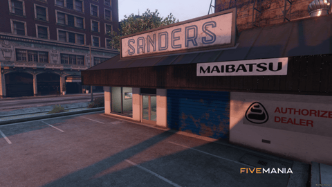 FIVEM Sanders Motorcycles | Full Service Motorcycle Dealership MLO | Interior & Exterior | Reception & Office | Workshop & Garage | Add-On | Optimized | Fivem Ready | High Quality — image 4