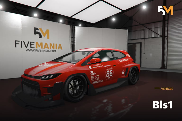FIVEM Bls1, Compact Sports Car [Unbadged] Add-On