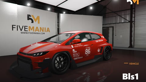 FIVEM Bls1 | Compact Sports Car [Unbadged] Add-On | Liveries | Custom Body Kit | Custom Wheels | Add-On | Optimized | Fivem Ready | High Quality cover