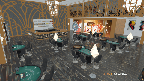 FIVEM Atlantis Casino | Grand Casino Interior & Exterior | Casino Games | Parking Garage | Office Space | Add-On | Optimized | Fivem Ready | High Quality — image 17