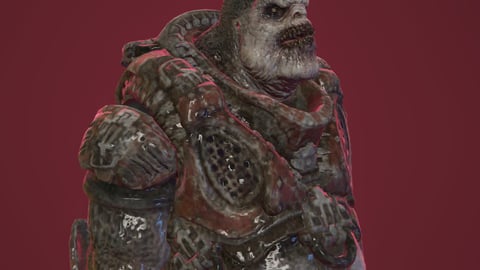 Locustboomer | FiveM Male Ped | Armored Monster | Multiple Outfits | Optimized & Fivem Ready [Add-On], image 3