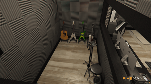 FIVEM Ballasstudio | Multi-Floor Music Studio & Bar MLO | Interior & Exterior | Recording Booth | Bar & Lounge | Instruments & Equipment | Add-On | Optimized | Fivem Ready | High Quality — image 17