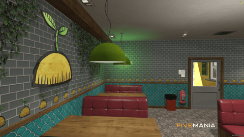 FIVEM Taco Farmer | Vibrant Mexican Restaurant MLO | Interior & Exterior | Full Kitchen | Dining Area | Custom Props | Add-On | Optimized | Fivem Ready | High Quality — image 8