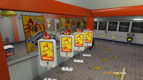 FIVEM Cluckin Bell Rockford Plaza | Fast Food Restaurant MLO | Interior & Exterior | Custom Props | Lore Friendly | Add-On | Optimized | Fivem Ready | High Quality — image 7