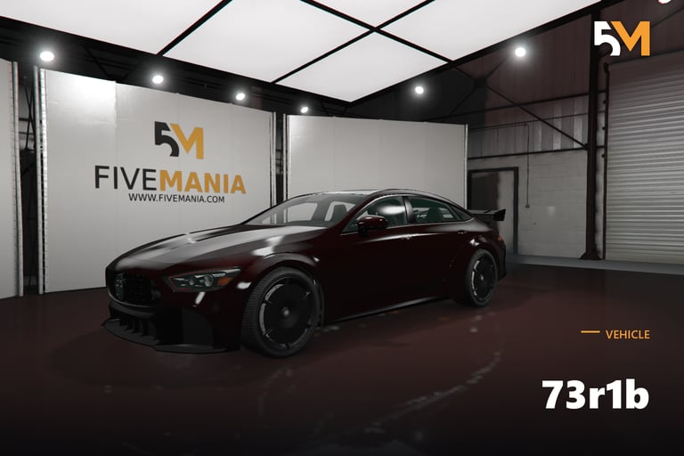 FIVEM 73r1b, Realistic Sports Car [Unbadged] Add-On