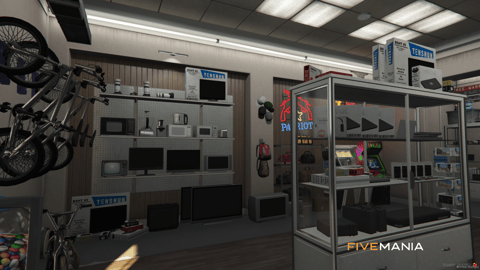 FIVEM Pawn Shop | Detailed Interior MLO | Interior & Exterior | Custom Props | Lore Friendly | Add-On | Optimized | Fivem Ready | High Quality — image 4