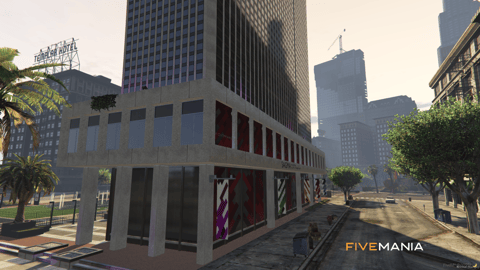 FIVEM Legion Square And Sewers Reworked | Expanded Map MLO | Underground Parking & Sewers | Exterior Overhaul | Add-On | Optimized | Fivem Ready | High Quality — image 15