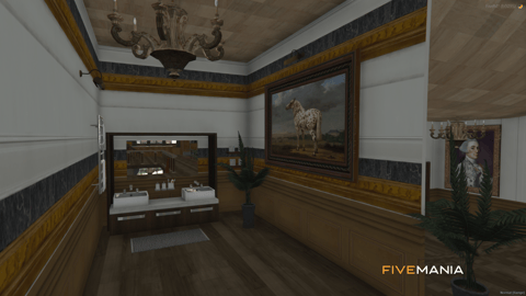 FIVEM Mafia Mansion | Luxury Criminal Estate MLO | Interior & Exterior | Custom Props | Secure Office | Optimized | Fivem Ready | High Quality | Add-On — image 15