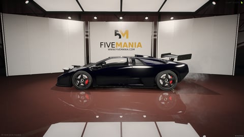 FIVEM 500gtlam | Realistic Sports Car [Unbadged] Add-On | Working Lights | Custom Spoiler | High Performance | Add-On | Optimized | Fivem Ready | High Quality — image 7
