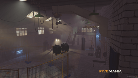 FIVEM Secret Mma Fightclub | Hidden MMA Fight Club MLO | Interior & Exterior | Training Area | Fight Ring | Add-On | Optimized | Fivem Ready | High Quality — image 7