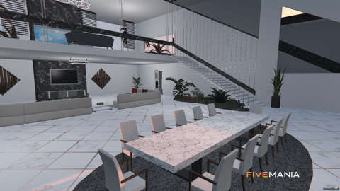 FIVEM Dubai Mansion | Luxury Modern Estate | Interior & Exterior | Pool & Garage | Home Cinema | Game Room | Add-On | Optimized | Fivem Ready | High Quality — image 12