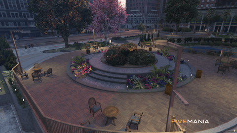 FIVEM Legion V4 | Multi-Purpose City Square MLO | Wedding Venue | Outdoor Amphitheater | Landscaping | Add-On | Optimized | Fivem Ready | High Quality — image 22