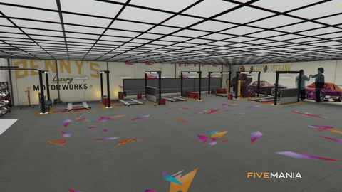 FIVEM Bennys Vespucci | Premium Mechanic Shop MLO | Interior & Exterior | Customization Bays | Reception & Office | Add-On | Optimized | Fivem Ready | High Quality — image 15