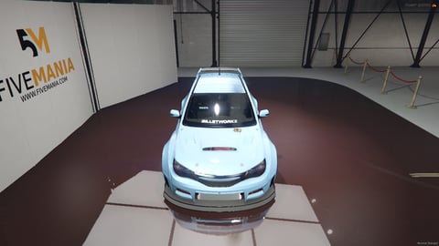 FIVEM Godzrb26subi | Highly Modified Sports Car [Unbadged] Add-On | Custom Widebody | Performance Wheels | Lowered Suspension | Custom Hood | Optimized | Fivem Ready | High Quality — image 5