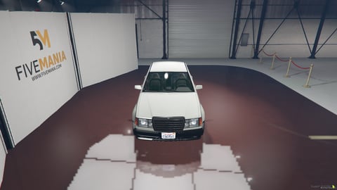 FIVEM Mercedes-Benz E-Class (W124) | Classic Luxury Sedan [Unbadged] Add-On | Detailed Interior | Working Lights | Custom Wheels | Optimized | Fivem Ready | High Quality, image 5