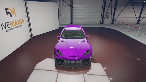 FIVEM Coq1 | Realistic Sports Car [Unbadged] Add-On | Working Lights | Tuning Parts | Custom Wheels | Optimized | Fivem Ready | High Quality, image 5