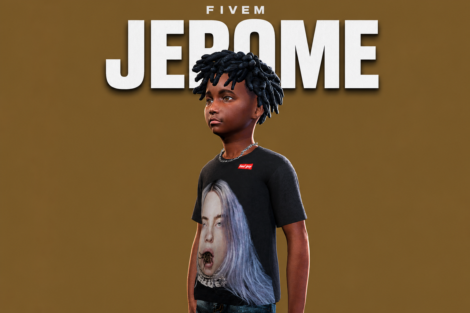 Jerome | Male Teen Ped | Multiple Outfits | Optimized & Fivem Ready [Add-On]