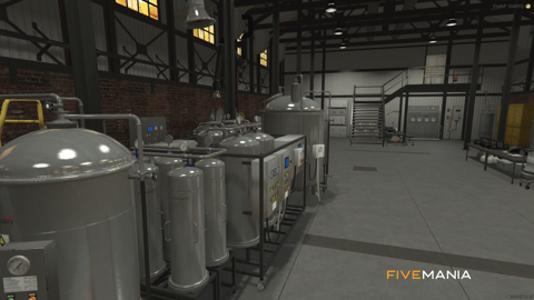 FIVEM Meth Lab | Hidden Industrial MLO | Interior & Exterior | Custom Props | Add-On | Optimized | Fivem Ready | High Quality — image 12