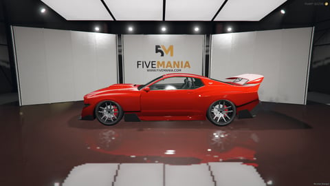 FIVEM Dominator Dom2 | Realistic Sports Car Add-On | Custom Bodykit | Tuning Parts | Working Lights | Add-On | Optimized | Fivem Ready | High Quality, image 7