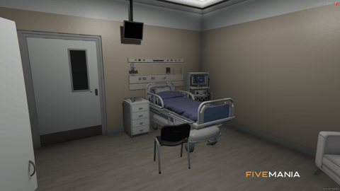 FIVEM Eclipse Medical Tower | Comprehensive Hospital MLO | Interior & Exterior | Pharmacy | Lab | Coffee Shop | Underground Parking | Add-On | Optimized | Fivem Ready | High Quality — image 16