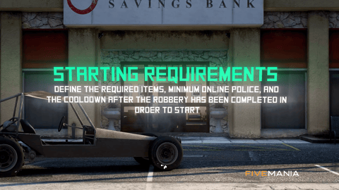 FIVEM Paleto Heist v2 | Dynamic Bank Heist Script | Custom MLO | Laser Zones | Looting System | Minigames | Add-On | Optimized | Fivem Ready | High Quality, image 6