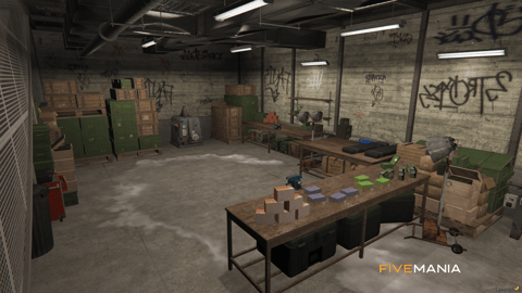 FIVEM Marabunta Hood | Gritty Gang Hideout MLO | Interior & Exterior | Custom Props | Graffiti Art | Add-On | Optimized | Fivem Ready | High Quality — image 12