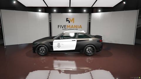 FIVEM BMW M2 Competition | Lore Friendly Police Sports Car | Custom Livery | Working Lights | Add-On | Optimized | Fivem Ready | High Quality, image 7