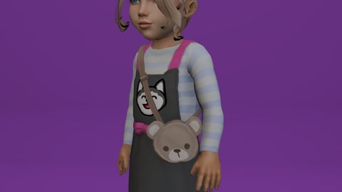 Riley | Female Ped | Multiple Outfits | Optimized & Fivem Ready [Add-On] — image 4