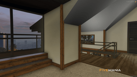 FIVEM Vinewood Hill House | Luxury Hillside MLO | Interior & Exterior | Swimming Pool | Custom Props | Add-On | Optimized | Fivem Ready | High Quality — image 12