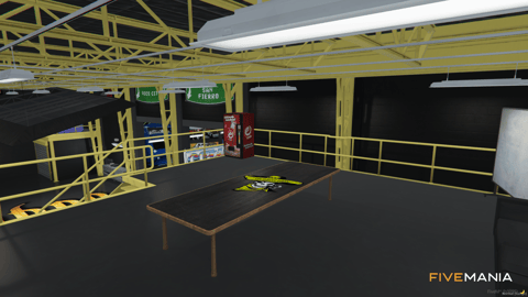 FIVEM Vagosworkshop | Gang Themed Mechanic MLO | Interior & Exterior | Custom Props | Unique Design | Add-On | Optimized | Fivem Ready | High Quality — image 8