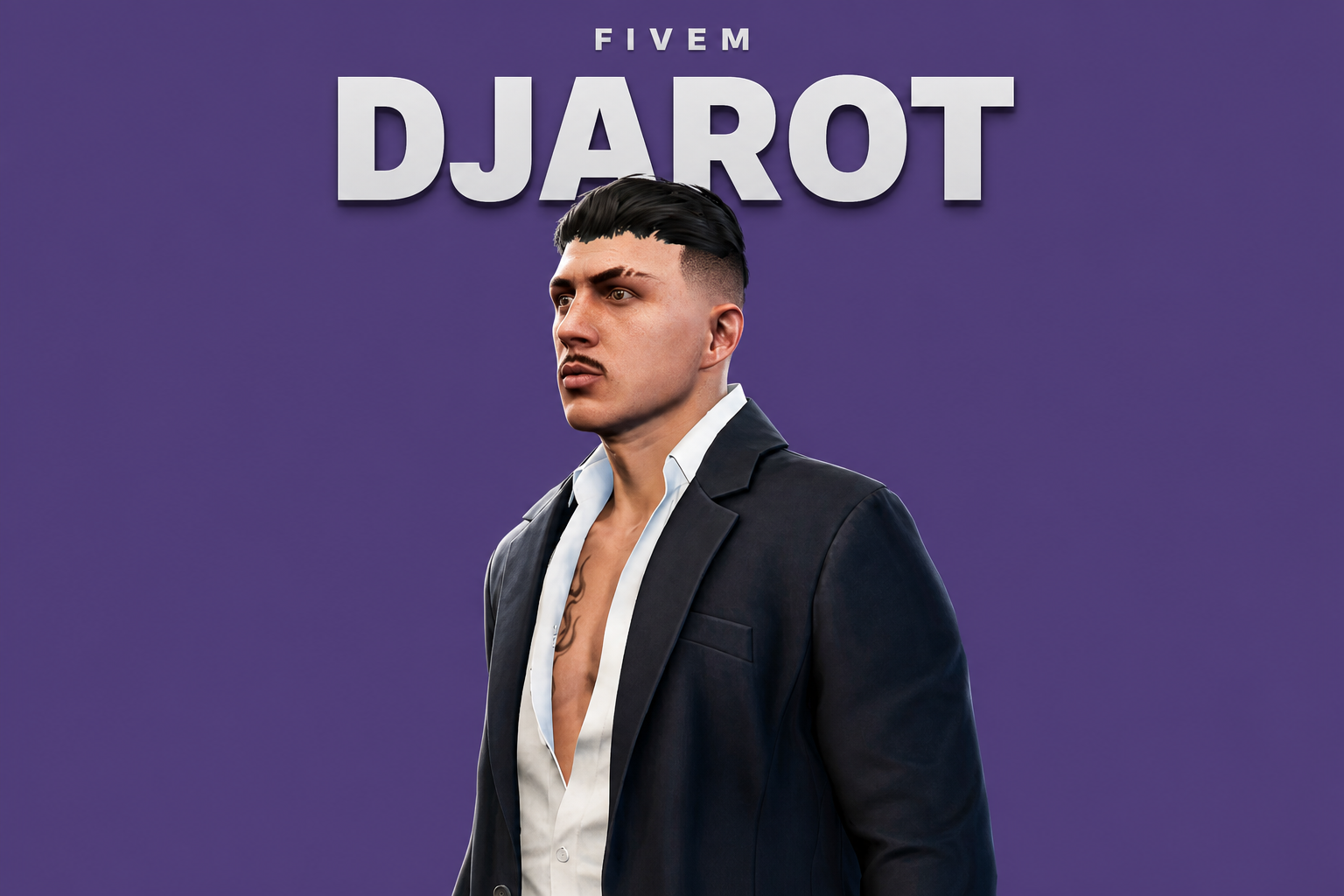Djarot | Male Ped | Multiple Outfits | Optimized & Fivem Ready [Add-On]